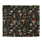 DARK FOREST PATTERN MICROFIBER DUVET COVER