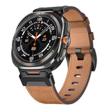 TACTICAL LEATHER BAND FOR SAMSUNG GALAXY WATCH ULTRA