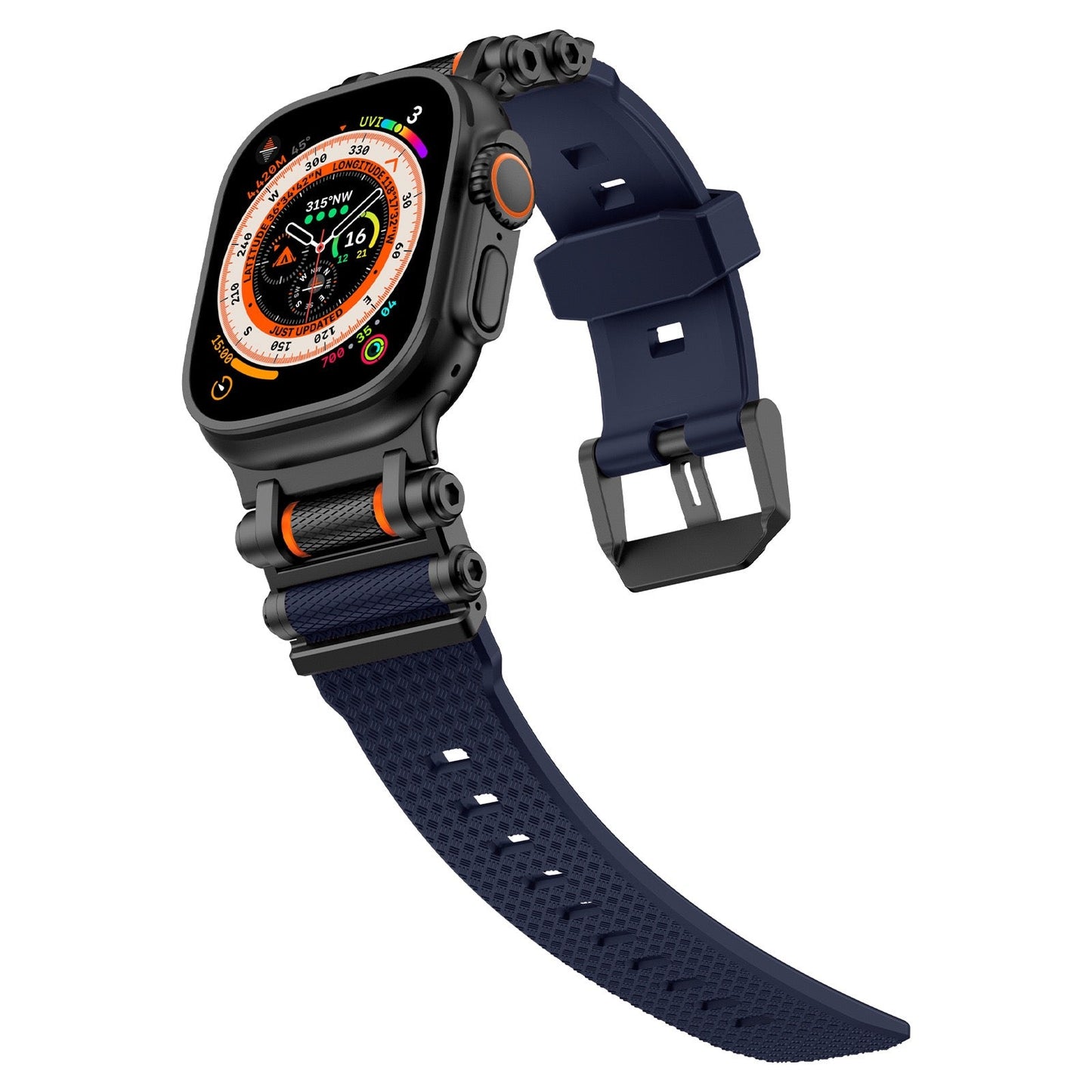 TACTICAL DESTINY GEAR ROTATING SILICONE BAND FOR APPLE WATCH