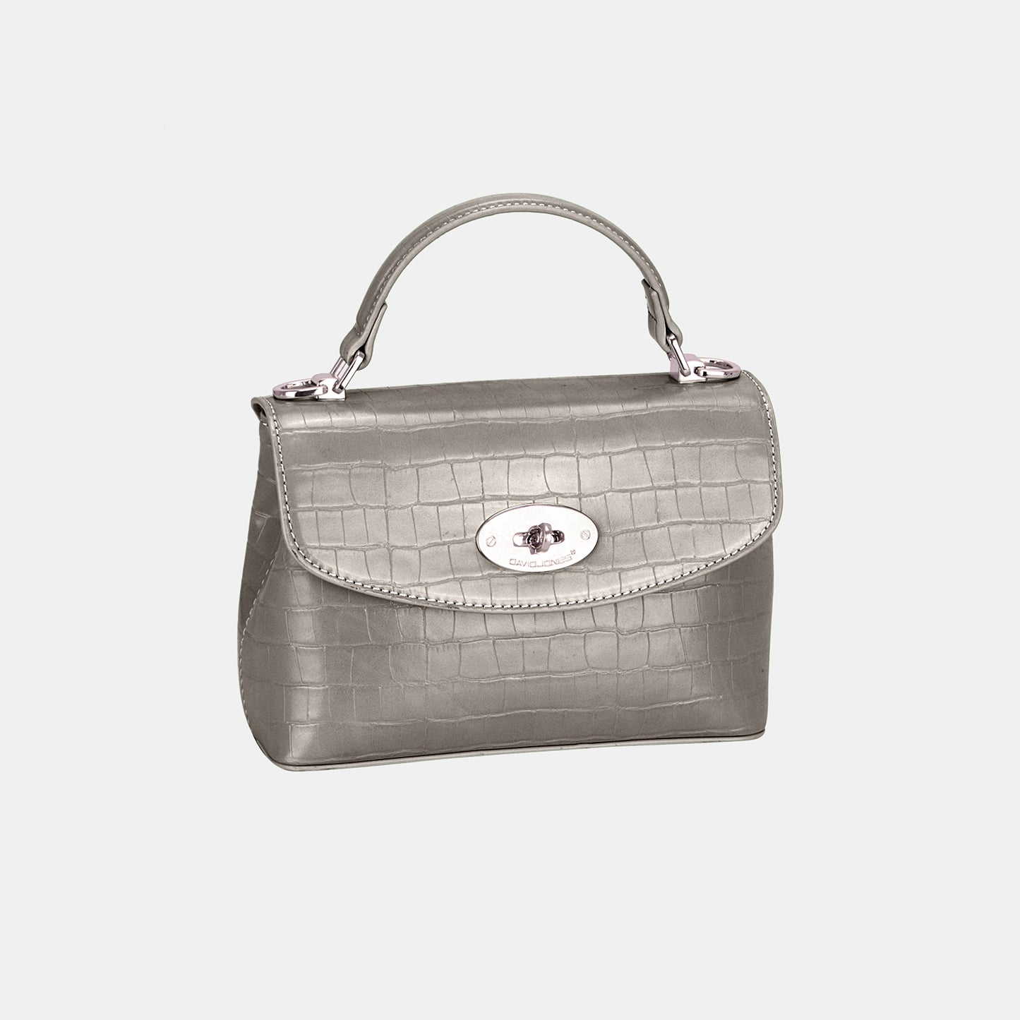 DAVID JONES TEXTURE PU LEATHER HANDBAG