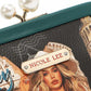 NICOLE LEE USA CHELSEA PEARL KISS-LOCK COIN PURSE