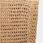 FAME STRAW BRAIDED BEACH TOTE BAG