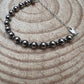 3mm and 6mm Sterling Silver Pearl Bracelet