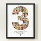 3rd Birthday Photo Collage Canva Template – Editable Milestone Poster