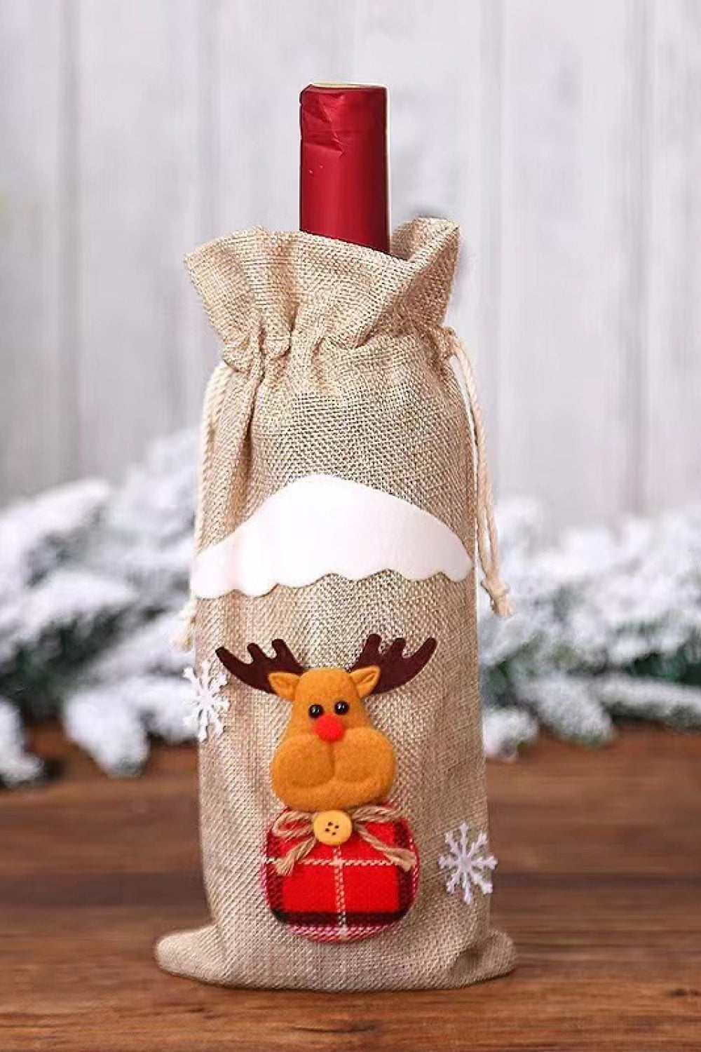 4-PACK CHRISTMAS GNOME BOTTLE COVER-Thriftique Marketplace