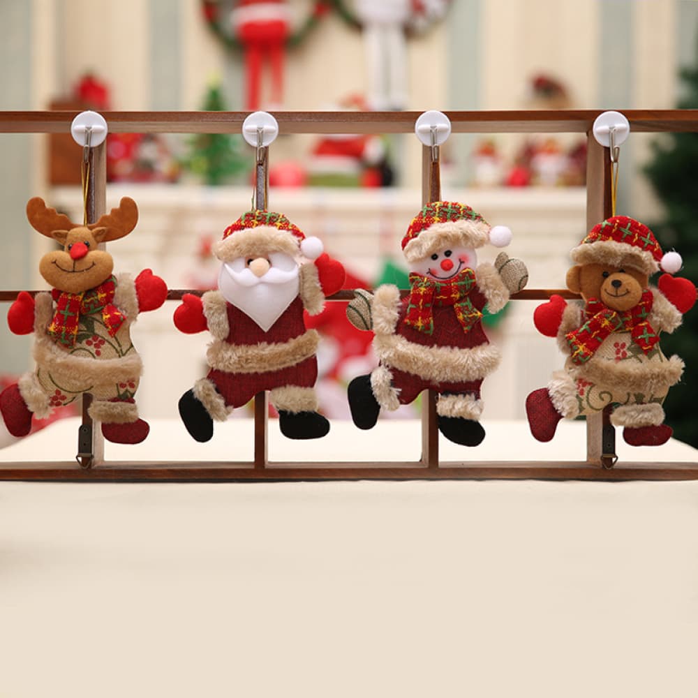 4-PIECE CHRISTMAS HANGING WIDGETS-Thriftique Marketplace