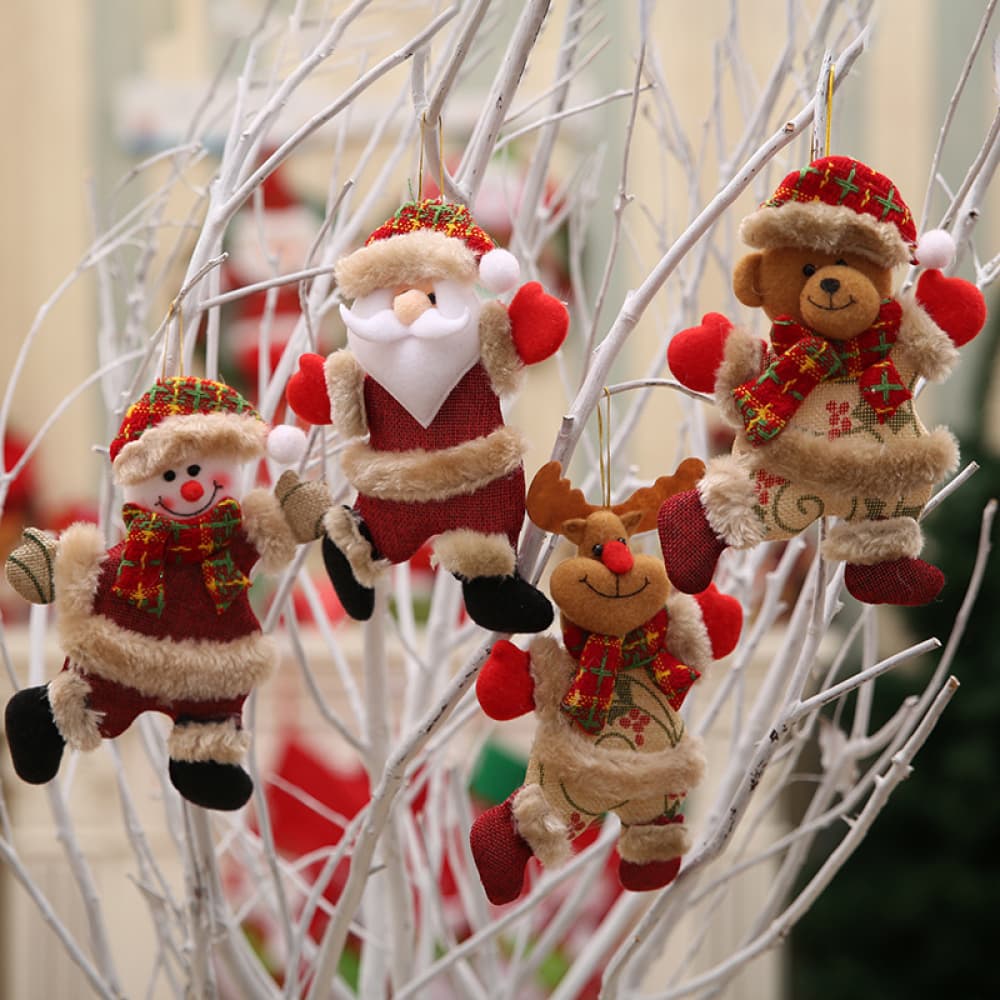 4-PIECE CHRISTMAS HANGING WIDGETS-Thriftique Marketplace