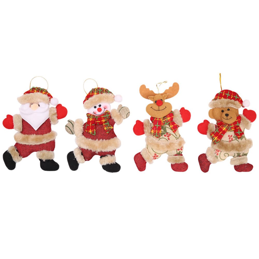 4-PIECE CHRISTMAS HANGING WIDGETS-Thriftique Marketplace