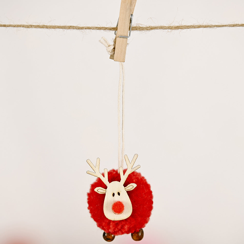 4-PIECE REINDEER HANGING WIDGETS-Thriftique Marketplace