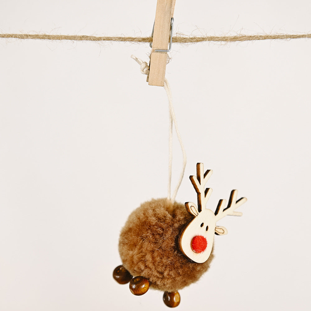 4-PIECE REINDEER HANGING WIDGETS-Thriftique Marketplace