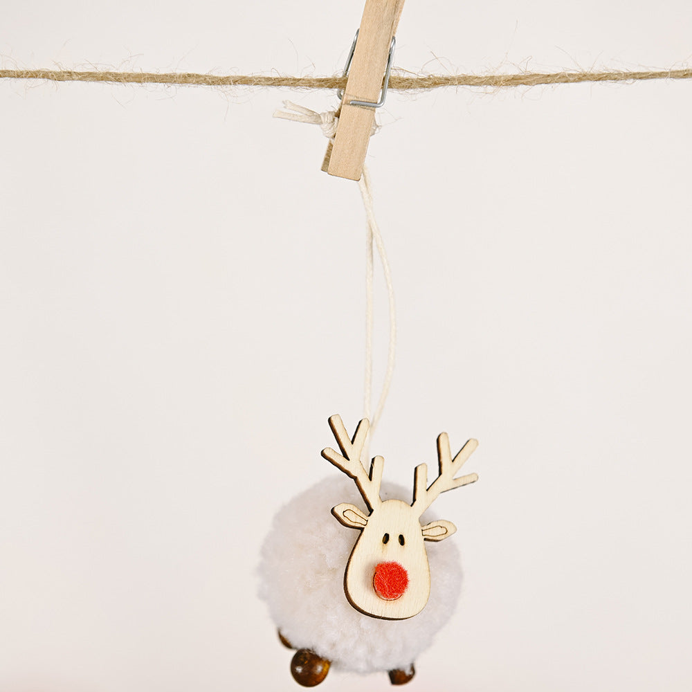 4-PIECE REINDEER HANGING WIDGETS-Thriftique Marketplace