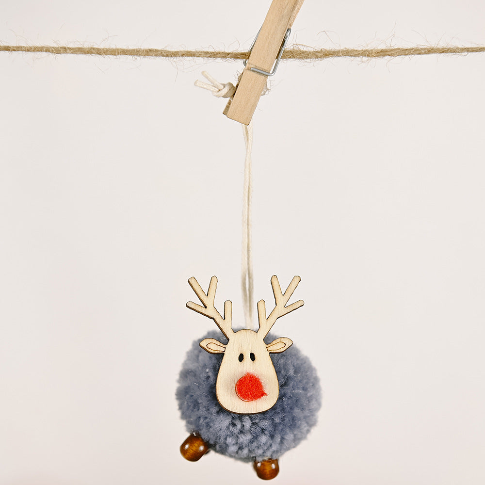 4-PIECE REINDEER HANGING WIDGETS-Thriftique Marketplace