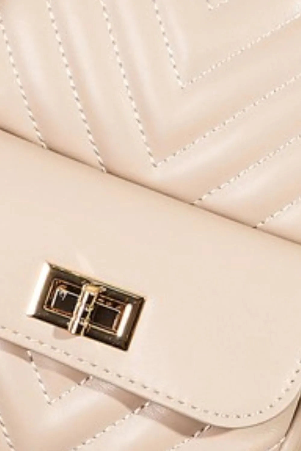 FAME FAUX LEATHER CUSHIONED SLING BAG