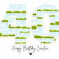 40th Birthday Photo Collage Canva Template – Customizable Milestone Memory