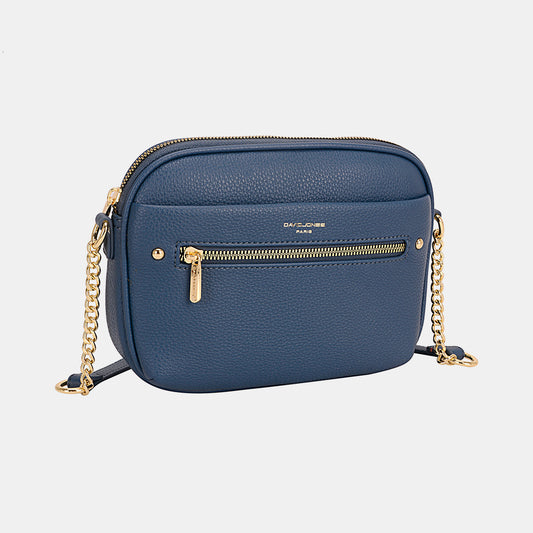 DAVID JONES CHAIN DETAIL SMALL CROSSBODY BAG