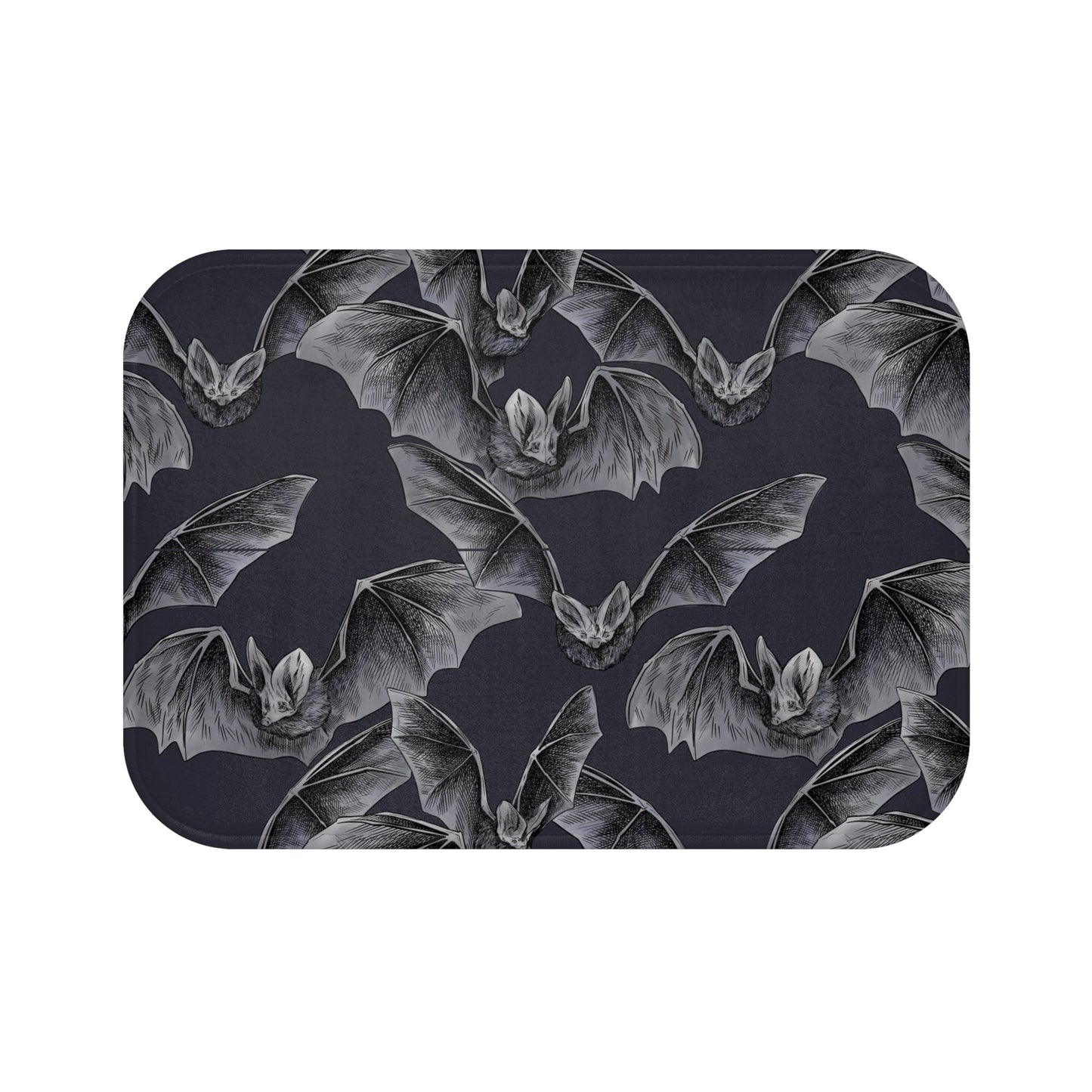 WINGS OF LEATHER MICROFIBER BATH MAT