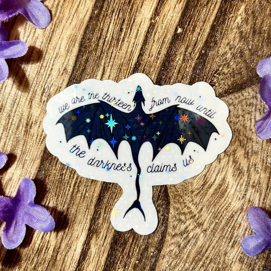 Awfullynerdy.co - Throne of Glass Manon Thirteen Wyvern Sticker