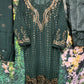 FAUX GEORGETTE TRADITIONAL WEAR SUIT WITH EMBROIDERY WORK- ETHNIC WEAR FOR WOMEN