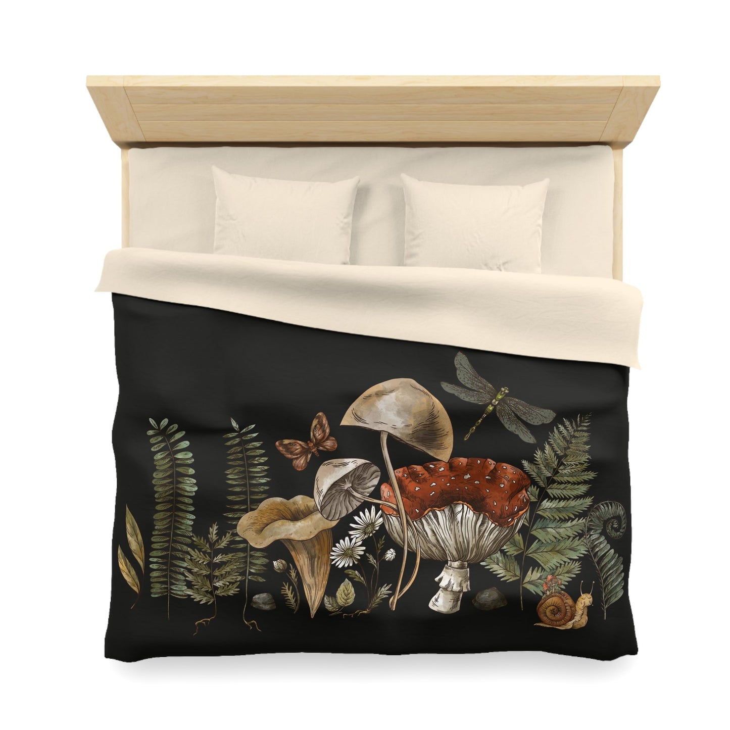 DARK FOREST MICROFIBER DUVET COVER