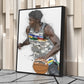 ANTHONY EDWARDS CANVAS ART – MINNESOTA TIMBERWOLVES WALL DECOR