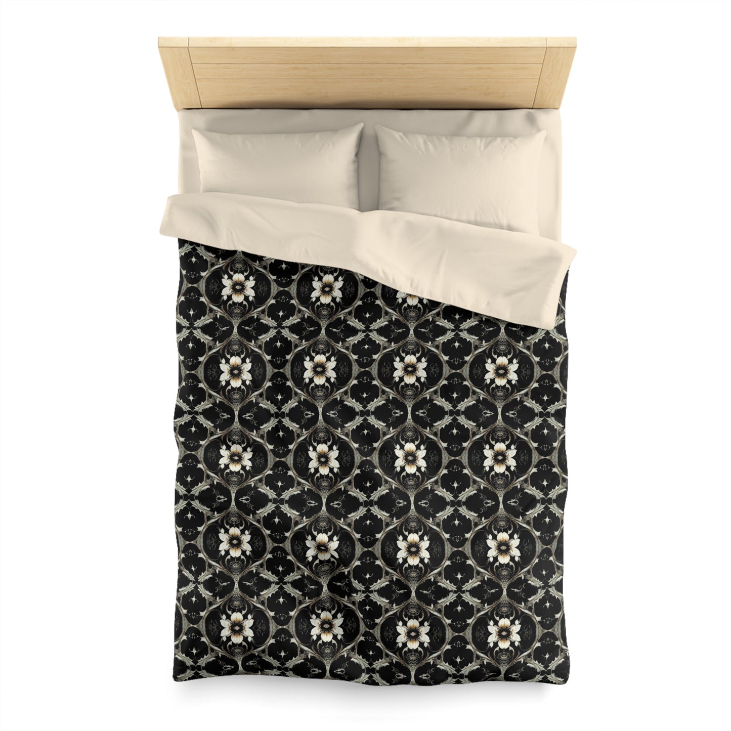 THORN GARDEN MICROFIBER DUVET COVER