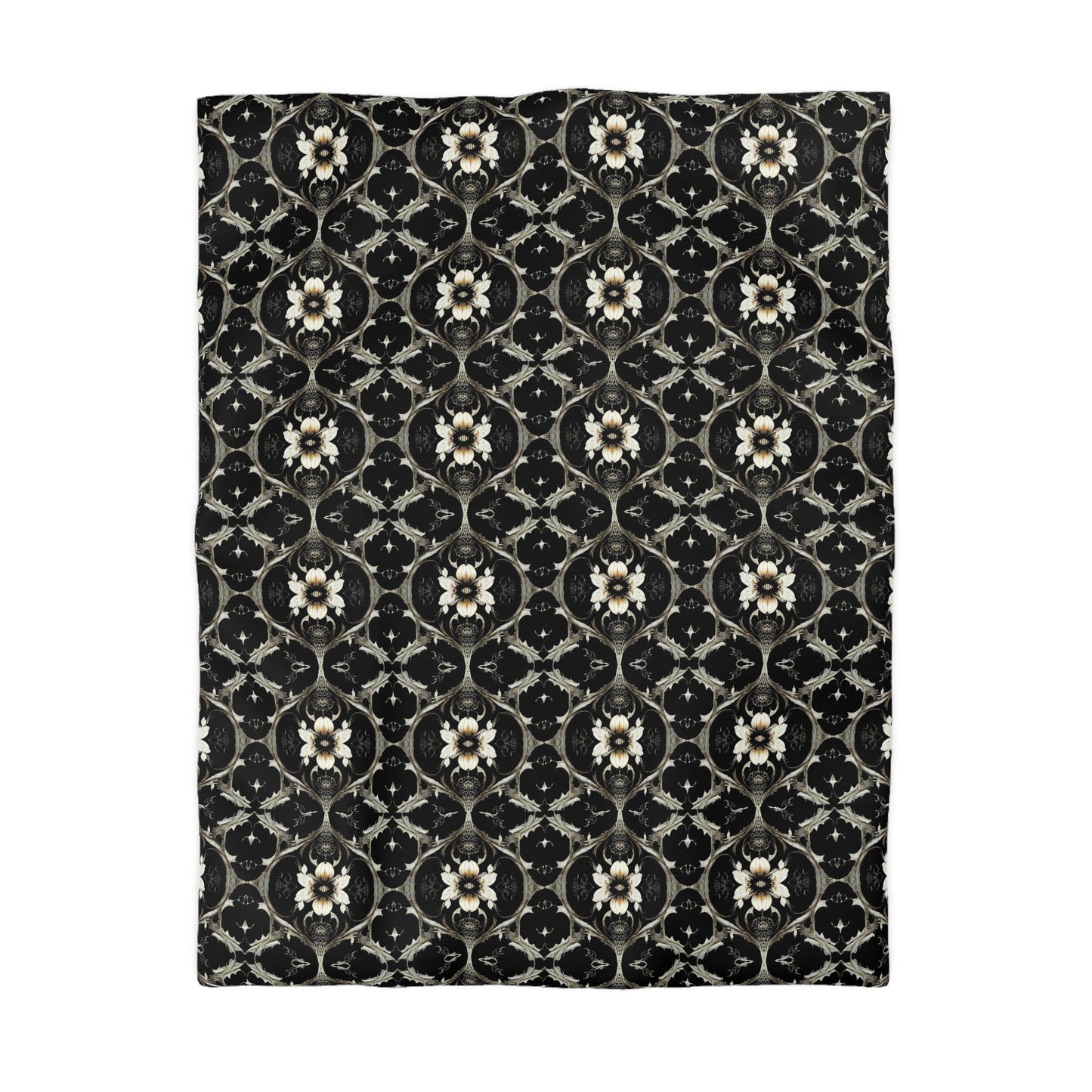 THORN GARDEN MICROFIBER DUVET COVER
