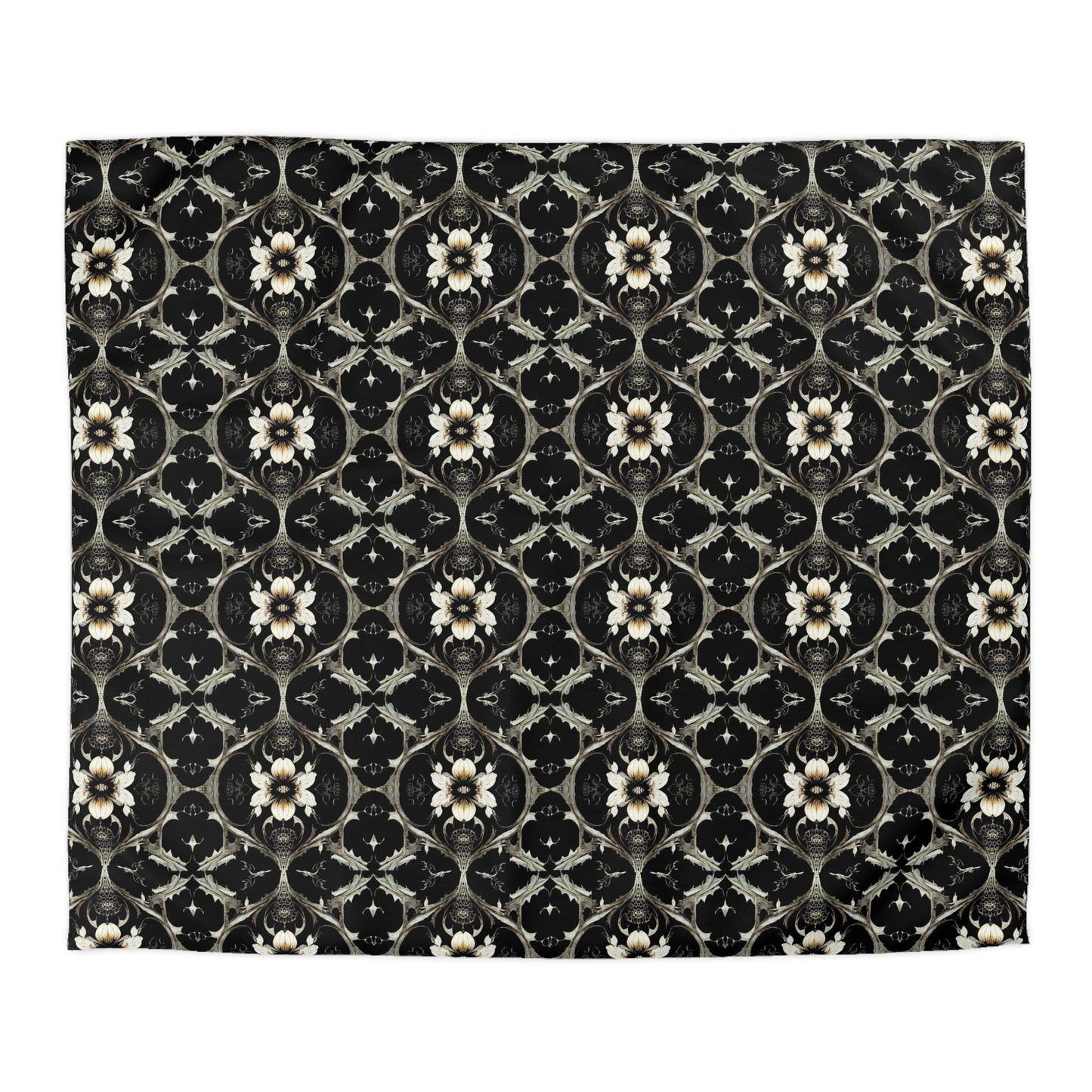 THORN GARDEN MICROFIBER DUVET COVER