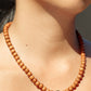 TAHITIAN PEARL SANDALWOOD NECKLACE - ROSELANI