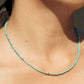 TINY TURQUOISE CHOKER NECKLACE - HŌKŪALA