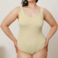 BASIC BAE FULL SIZE SQUARE NECK SLEEVELESS BODYSUIT