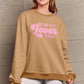 SIMPLY LOVE FULL SIZE IN MY LOVER ERA ROUND NECK SWEATSHIRT
