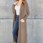 BASIC BAE FULL SIZE OPEN FRONT LONG SLEEVE COVER UP