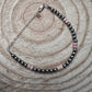 4mm Sterling Pearl and Pink Conch Bracelet