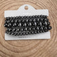 5 for 1 set Faux Sterling Pearl Stretch Bracelet - 7 inch bracelets