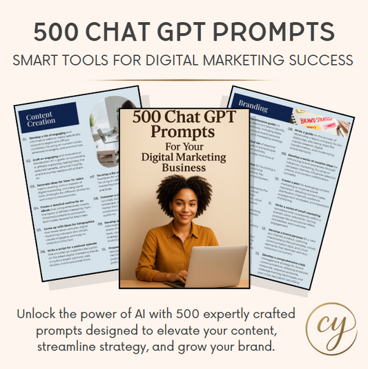 500 ChatGPT Prompts for Digital Marketing Success