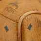 MCM Monogram Leather Brown Shoulder Bag #5804