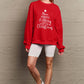 SIMPLY LOVE FULL SIZE HAVE YOURSELF A MERRY LITTLE CHRISTMAS ROUND NECK SWEATSHIRT