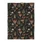 DARK FOREST PATTERN MICROFIBER DUVET COVER