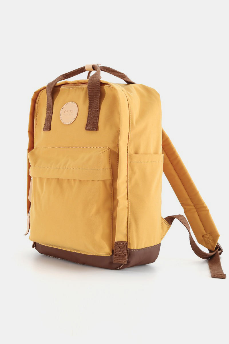 HIMAWARI WATERPROOF CANVAS BACKPACK BAG WITH SIDE POCKETS