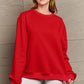 SIMPLY LOVE FULL SIZE IF I'M TOO MUCH THEN GO FIND LESS ROUND NECK SWEATSHIRT