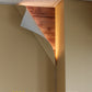 18H BIG REVEAL LED CORNER LIGHT WHITE CURVED METAL