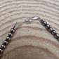 5mm Sterling Pearl Necklace - 16 inch