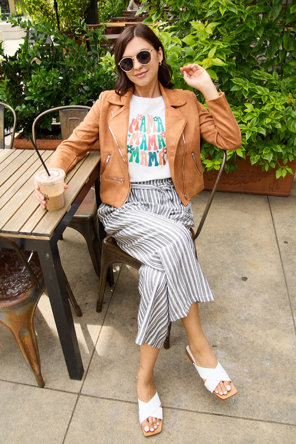 SIMPLY LOVE FULL SIZE MAMA ROUND NECK T-SHIRT