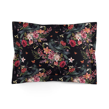 THE RAVEN OF THE WOOD DELUXE MICROFIBER PILLOW SHAM