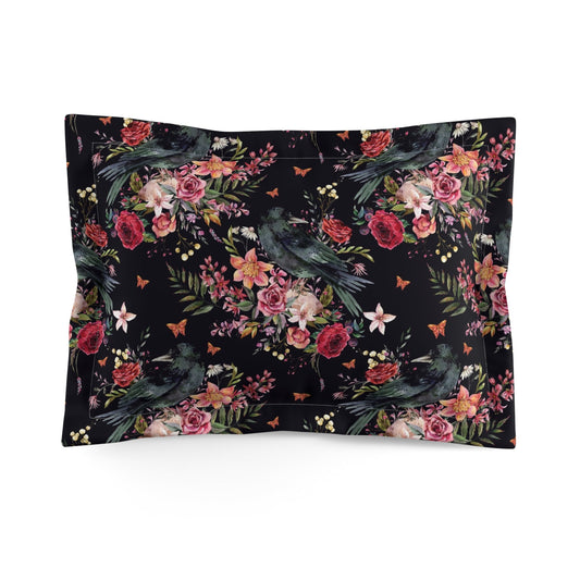 THE RAVEN OF THE WOOD DELUXE MICROFIBER PILLOW SHAM