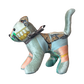 VINTAGE SILK SCARF PATCHWORK KITTEN