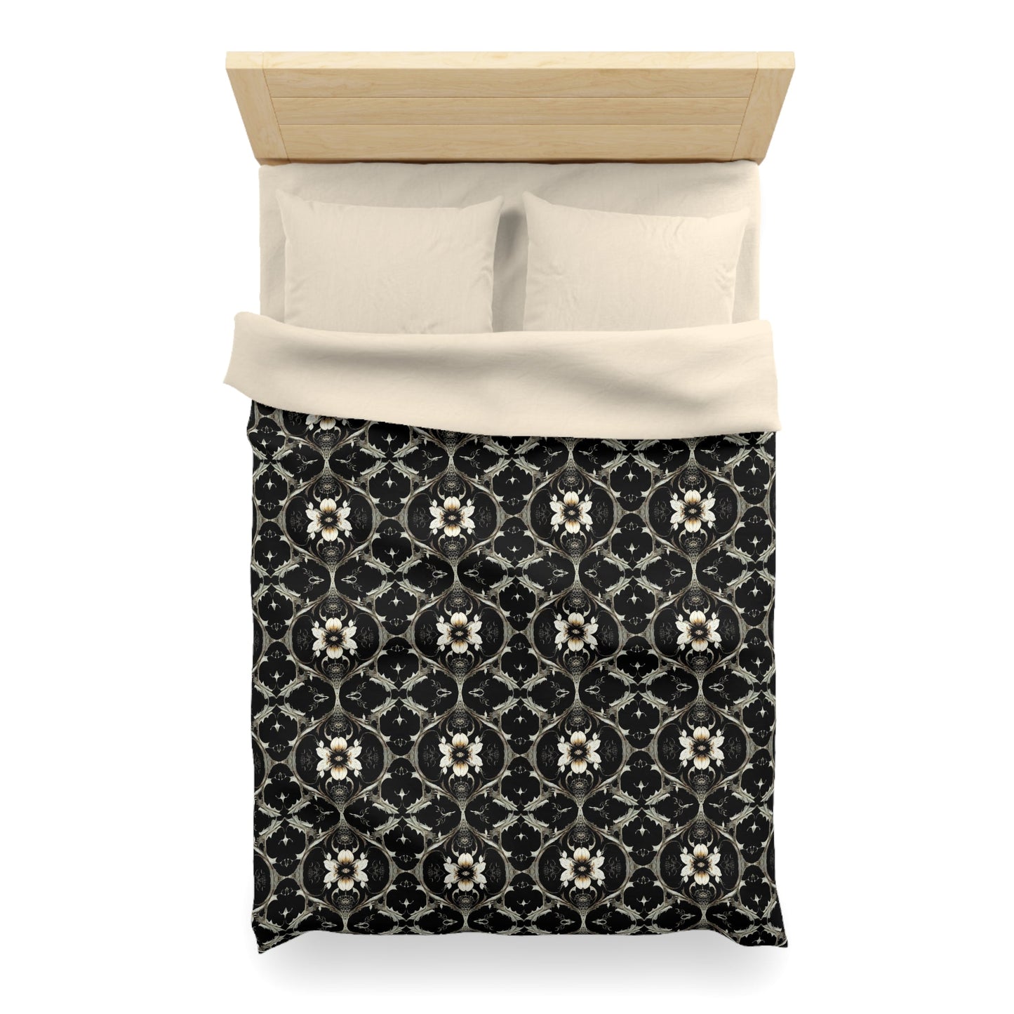 THORN GARDEN MICROFIBER DUVET COVER