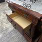 "3 DRAWER SOLID WOOD NIGHT STAND - 30 INCHES TALL"