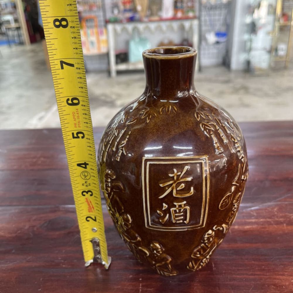 OLD JAPANESE RYUKU POTTERYART JUG/VASE
