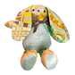 VINTAGE SILK SCARF PATCHWORK BUNNY